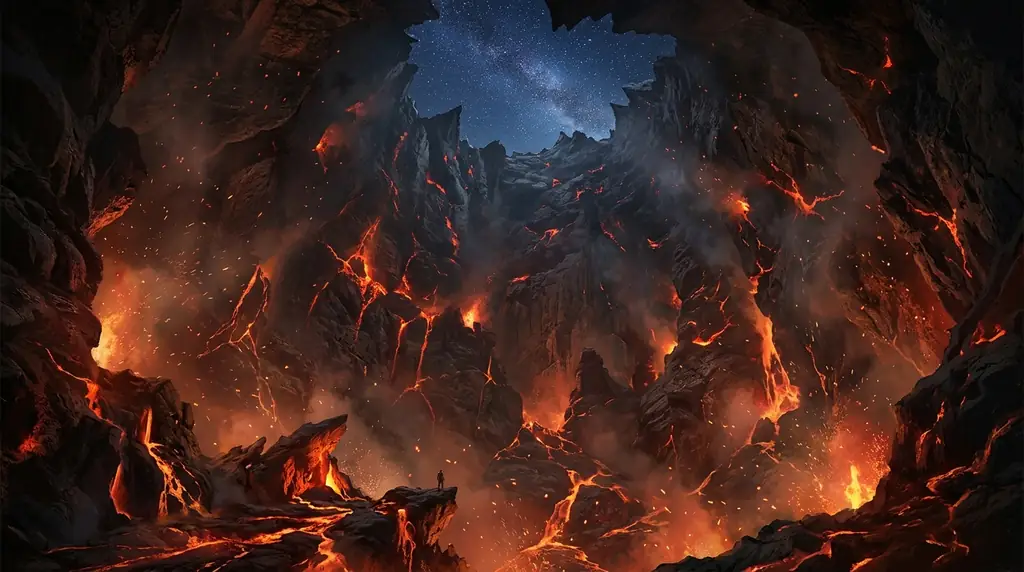 Volcano Crater